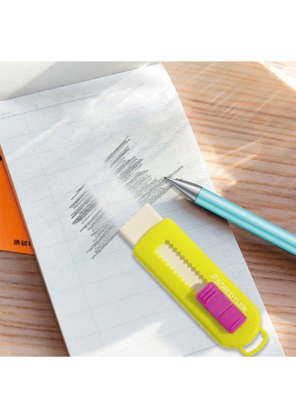 Orange 1 Dolum 1 Staedtler Silgi 525 Ps2 Geri Çekilebilir Itme-Çekme Canlı Kontrast Serisi Silme Kalem Çizimi Temiz Dağınıklık Yok Sevimli Kırtasiye (Yurt Dışından) fırsatları