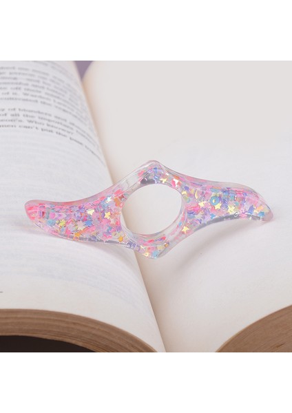 Stil 6 Şeffaf Başparmak Kitap Desteği Imi Okul Malzemeleri Okuma Yardımcıları Serpme Marque Sayfa Kitap Sayfası Tutucu Kitap Aksesuarları (Yurt Dışından) modelleri