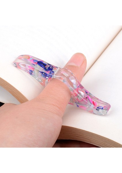 Stil 6 Şeffaf Başparmak Kitap Desteği Imi Okul Malzemeleri Okuma Yardımcıları Serpme Marque Sayfa Kitap Sayfası Tutucu Kitap Aksesuarları (Yurt Dışından) indirimleri