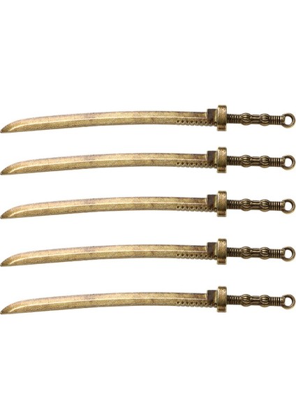 5 Adet Bronz 6 Adet/takım Antika Kılıç Bıçak Kitap Ayracı Takılar Metal Imleri Kolye Kitap Klipleri Işaretleyiciler Zanaat Malzemeleri Dıy Takı Yapımı (Yurt Dışından)