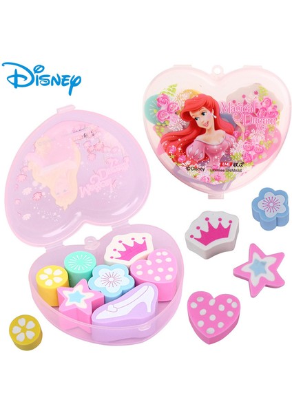 Prenses Disney Kırtasiye Karikatür Dondurulmuş 2 Elsa Prenses Çocuklar Için Silgi Denizkızı Eraser Kawaii Okul Malzemeleri Sevimli Silgi Ödülleri (Yurt Dışından) fiyatları