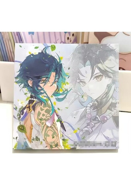 11 Anime Genshin Etki Sevimli Yapışkan Notlar Scaramouche Xıao Alhaitham Cosplay Not Defteri Kırtasiye Ofis Malzemeleri Hayranları Hediye (Yurt Dışından)