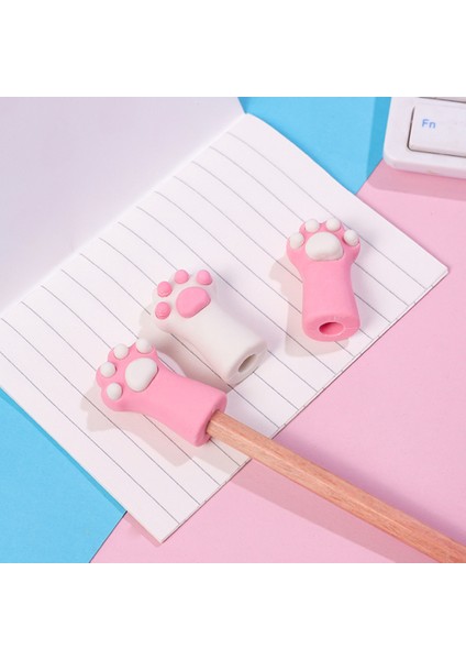 Resim Gösterisi Olarak 3 Adet/takım Sevimli Kedi Pençe Silgi Kawaii Kırtasiye Kalem Kapağı Kauçuk Earser Çocuk Oyuncakları Düzeltme Araçları Kalem Topper Okul Malzemeleri (Yurt Dışından) fırsatları
