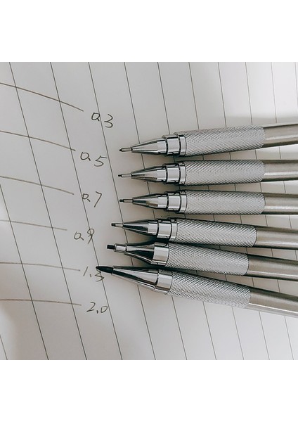 0.7mm Kalem Seti 5 Adet Paslanmaz Çelik Mekanik Kurşun Kalem 0.5/0.7/0.9/1.3/2.0 mm Hb 2b Siyah Kalem Yazma Çizim Tasarım Mühendisliği Öğrenciler Için (Yurt Dışından) fırsatları