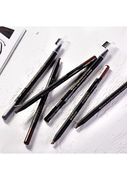 04 6 Adet Sert Çekirdekli Kaş Kalemi Microblading Kalemtıraş Su Geçirmez Iz Bırakmayan Gölge Kozmetik Doğal Uzun Ömürlü Kaş Kalemi (Yurt Dışından) indirimleri
