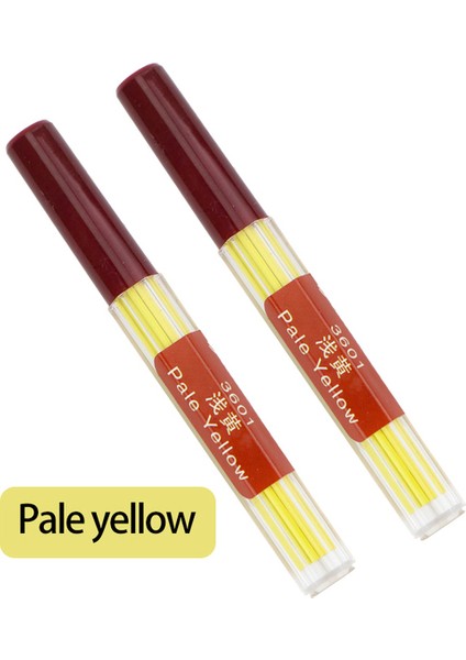 Soluk-Yellow-2pcs Dededepraıse Otomatik/mekanik Kurşun Kalem Dolum 2.0mm 36 Renk Renkli Kurşun Kalem Kurşun Kalın Kurşun/çekirdek/yedekler Yedek Kırtasiye (Yurt Dışından)
