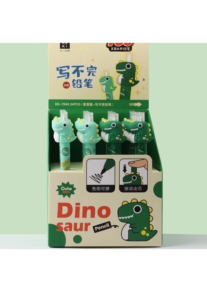 D 24 Adet Kutu ile 24 Adet/kutu Kawaii 0.5mm Mekanik Kurşun Kalem Panda Köpek Sevimli Yazmaya Devam Edin Mekanik Kurşun Kalem Öğrenci Okul Kırtasiye Ofis Malzemeleri (Yurt Dışından)