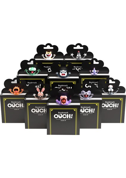 Panda 3D Hayvan Kitap Ayracı Orijinal Pvc Yaratıcı Metin Sevimli Komik Kedi Kırtasiye Oluşturun (Yurt Dışından)