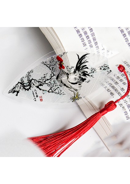 P Çin Tarzı Yaprak Damar Okuma Yer Imleri Yaratıcı Kitap Sayfası Işaretleyici Kırtasiye Malzemeleri Renkli Kitap Ayracı (Yurt Dışından) fiyatları