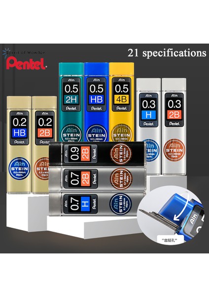 0.3mm 2b Pentel Kurşun Çekirdek C275 Son Derece Ince Mekanik Kurşun Kalem Çekirdek Hb 2b Siyah Reçine Kalem Kurşun Steın 0.3 0.5 0.7 0.9mm Kırtasiye (Yurt Dışından)