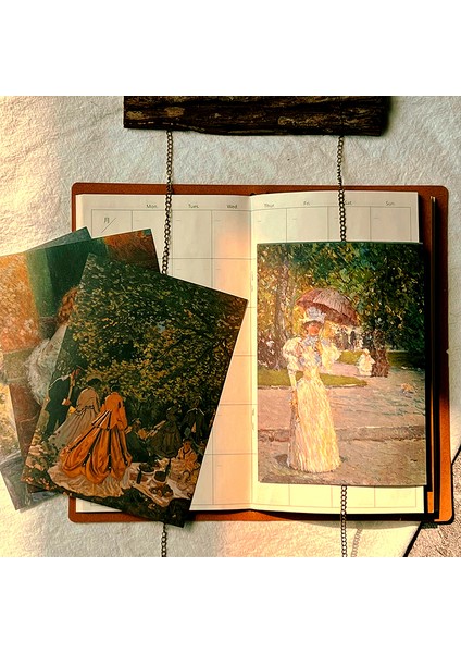 B 50 Sayfa 50 Sayfa Yağlıboya Manzara Malzeme Kağıt Kolaj Günlük Sanat El Sanatları Scrapbooking Dıy (Yurt Dışından) indirimleri