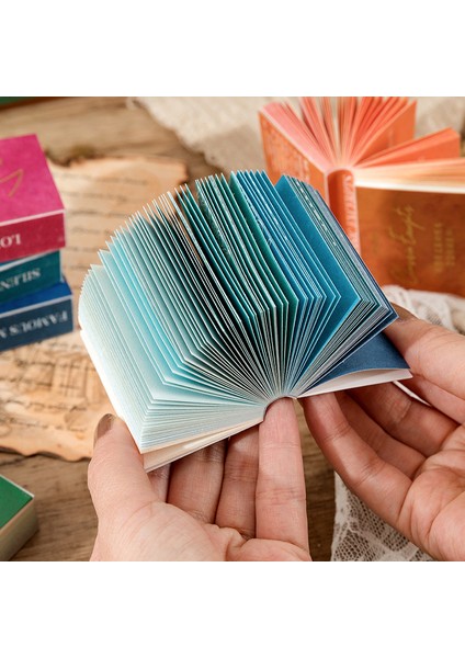 Stil 5 100 Adet Vintage Ingilizce Şiir Koleksiyonu Mini Kitap Dekoratif Scrapbooking Dergisi Kendi Başına Yap Kağıdı Etiket Yaratıcı Not Kırtasiye (Yurt Dışından)