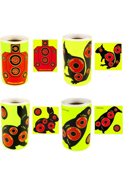 Bölüm B 100 Adet 4 Inç Çekim Sıçrayan Hedef Çıkartmalar Kendinden Yapışkanlı Hedefler Okçuluk Yay Avcılık Çekim Için Sıçrayan Reaktif Çıkartmalar (Yurt Dışından) fiyatları