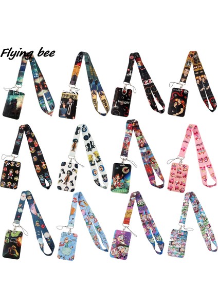 12 Flyingbee X1609 Film Figürü Karikatür Kordon Kart Tutucu Öğrenci Asılı Boyun Cep Telefonu Kordon Dıy Asmak Halat Kement Kordon (Yurt Dışından) fiyatları