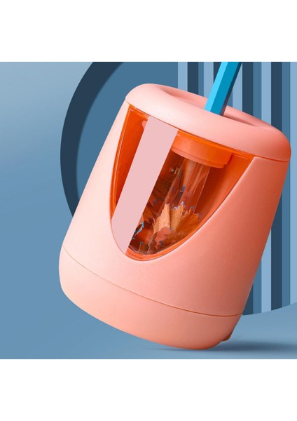 Pembe Dayanıklı Elektrikli Otomatik Kalemtıraş USB Şarj Edilebilir Kalemtıraş Kalem Renkli Kurşun Kalem Okul Ofis Ev Kırtasiye (Yurt Dışından) fiyatları