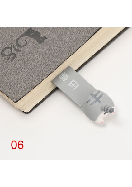 Stil 6 1 Adet Sevimli Karikatür Hayvan Corgi Imleri Kedi Hamster Kitap Ayraçları Çocuklar Öğrenci Hediye Yenilik Kırtasiye Ofis Okul Malzemeleri (Yurt Dışından)