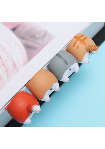 Stil 6 1 Adet Sevimli Karikatür Hayvan Corgi Imleri Kedi Hamster Kitap Ayraçları Çocuklar Öğrenci Hediye Yenilik Kırtasiye Ofis Okul Malzemeleri (Yurt Dışından) fiyatları