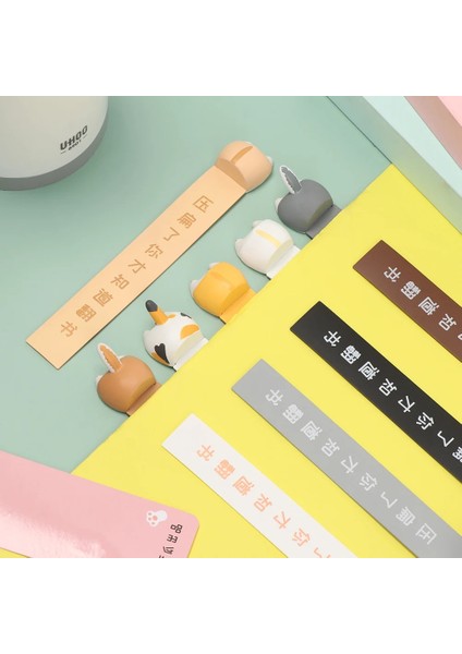 Stil 6 1 Adet Sevimli Karikatür Hayvan Corgi Imleri Kedi Hamster Kitap Ayraçları Çocuklar Öğrenci Hediye Yenilik Kırtasiye Ofis Okul Malzemeleri (Yurt Dışından) fırsatları