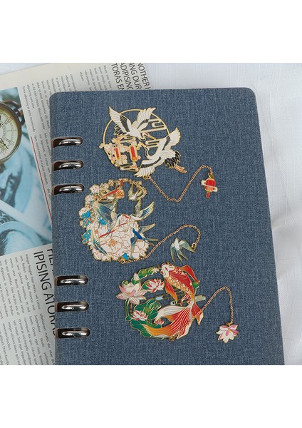 1 Adet Lüks Metal Kitap Ayracı Çin Tarzı Retro Hayvan Şekli Kırtasiye Yaratıcı Hediye Öğretmen Öğrenci Okul Ofis Malzemeleri (Yurt Dışından) indirimleri