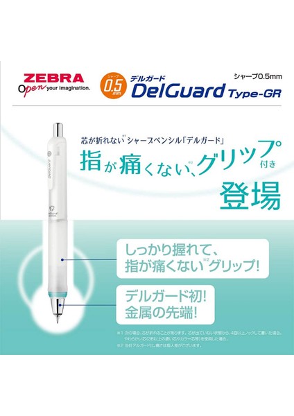 Pembe 0.5 Zebra Delguard MA93 Tipi gr Mekanik Kurşun Kalem 0.5mm Yumuşak Kavrama Kauçuk Anti-Yorgunluk Sevimli Kalemler Japonya Kırtasiye Okul Malzemeleri (Yurt Dışından) indirimleri