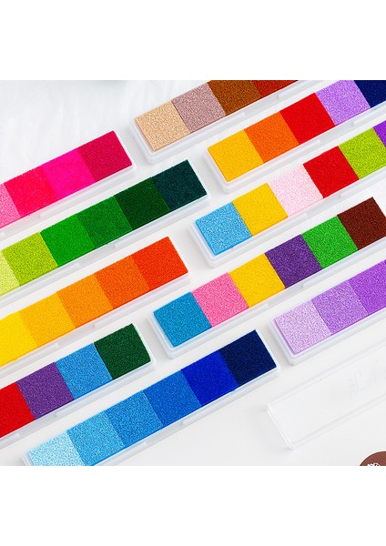 B Journamm Renkli Inkpad Pullar Önemsiz Dergisi Yaratıcı Kırtasiye Parmak Boyası Okul Malzemeleri Dıy Scrapbooking Aksesuarları (Yurt Dışından) modelleri
