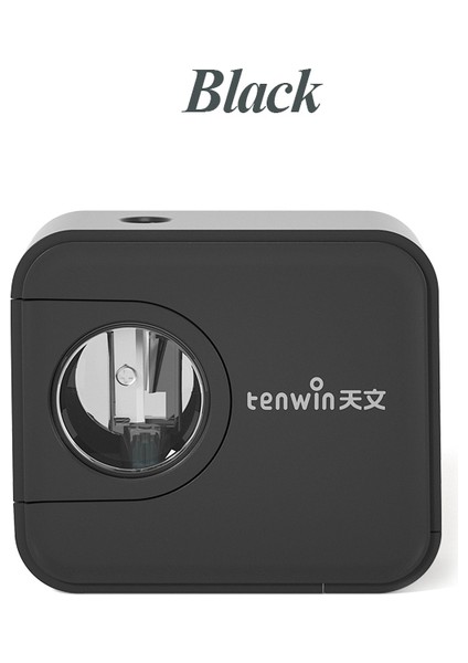 Sıyah Bir Elektrikli Kalemtıraş Seti Kalemler Için Kawaii Kırtasiye Otomatik Masaüstü Elektrikli Süpürge Mekanik Silgi Çocuklar Okul Malzemeleri (Yurt Dışından)