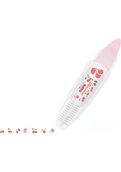 16 1 Adet Plastik Sevimli Hayvan Basın Tipi Karikatür Düzeltme Bandı Çıkartmalar Ofis Malzemeleri Basın Tipi Kawaii Bant Dekoratif Bant (Yurt Dışından)