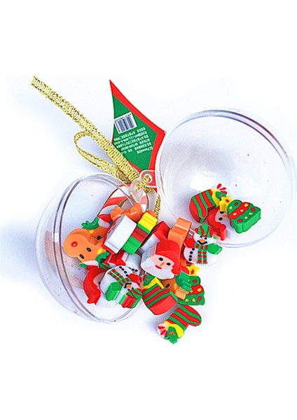 20 Adet 20 Adet/takım Sevimli Noel Silgi Kardan Adam Santa Mini Kauçuk Silgi Kawaii Kırtasiye Okul Ofis Düzeltme Malzemeleri Çocuk Hediye (Yurt Dışından)