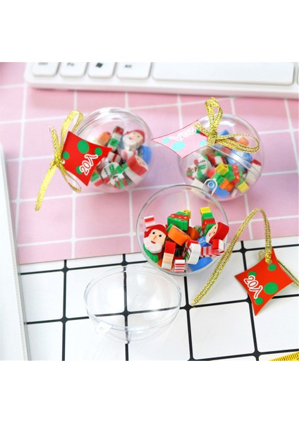 20 Adet 20 Adet/takım Sevimli Noel Silgi Kardan Adam Santa Mini Kauçuk Silgi Kawaii Kırtasiye Okul Ofis Düzeltme Malzemeleri Çocuk Hediye (Yurt Dışından)