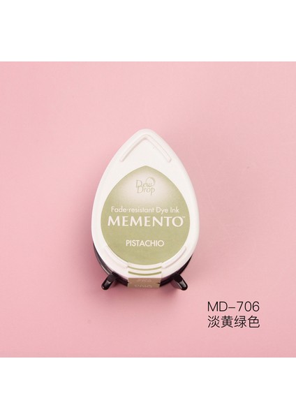 1 Adet MD-706 1 Adet Tsukineko Dewdrop Inkpad Memento Md Solmaya Dayanıklı Boya Mürekkep Kart Yapımı Karalama Defteri Dekorasyon Dergisi Lastik Damga Mürekkep Pedi (Yurt Dışından)