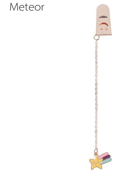 B-Meteor Yaratıcılık Imi Metal Püskül Karikatür Çoklu Stiller Hayvan Meyve Astronot Kitap Tutucu Okul Malzemeleri Kırtasiye (Yurt Dışından)