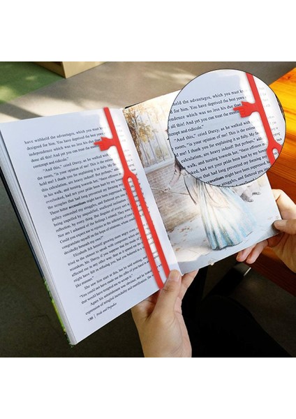 Kırmızı 2 Adet Esnek Yer Imi Öğrenme Kırtasiye Benzersiz Yaratıcı Silikon Parmak Işaret Geri Çekilebilir Yer Imi Esneklik Kitap Ayracı (Yurt Dışından) fiyatları