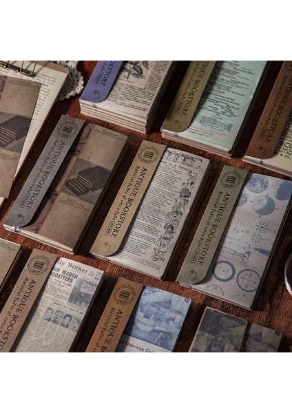 C Yoofun 60 Sayfalık Antika Kitapçı Serisi Vintage Gazete Malzemesi Kağıt Bullet Günlük Tutma Scrapbooking Dekor Arka Plan Kağıdı (Yurt Dışından) fırsatları