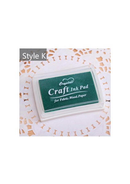 K Mr Kağıt 15 Renk Inkpad El Yapımı Dıy Zanaat Yağ Bazlı Mürekkep Pedi Kumaş Ahşap Kağıt Scrapbooking Mürekkep Pedi Parmak Boyama (Yurt Dışından)