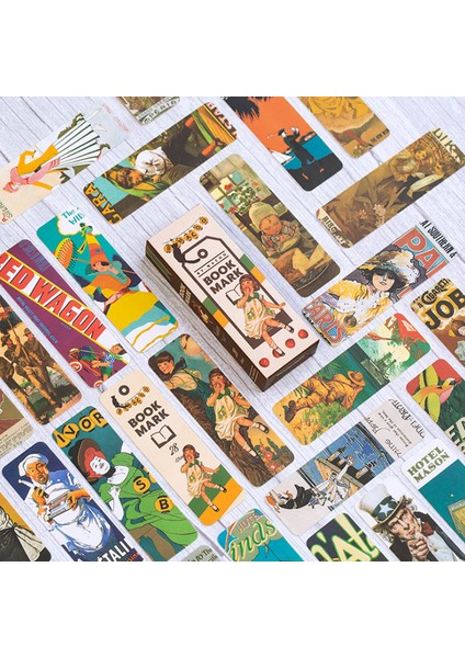 Ağaç ve Kuş 28 Adet/paket Vintage Sanat Kız Yıldızlı Gökyüzü Fruitbookmarks Kitap Tutucu Mesaj Kartı Dıy Okul Malzemeleri (Yurt Dışından) fırsatları