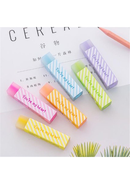 Rastgele 1 Adet 1 Adet Kawaii Silgi Kauçuk Silgi Okul Ofis Tedarik Öğrenci Kırtasiye Öğrenmek Düzeltme Aracı Sevimli Silgi Kırtasiye Hediye (Yurt Dışından)