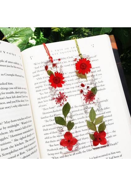 F Yaratıcı Papatya Çiçek Kitap Ayracı Nefis Kitap Aksesuarları Şeffaf Epoksi Dıy Okuma Işareti Öğrenci Malzemeleri Püskül Kolye (Yurt Dışından) indirimleri