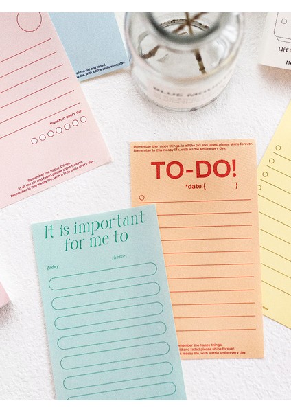 D Güzel Amerikan Retro Bloknot Dekor Scrapbooking Dıy Albümü Mesaj Notları Kağıt Yapılacaklar Listesi Ayı Kalp Not Defteri Kırtasiye (Yurt Dışından) fırsatları