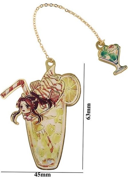 C 3 Evcilleştirilmemiş Mo Dao Zu Shi Şeytani Yetiştiriciliğin Büyük Ustası Wei Wuxian Lan Wangji Metal Oyma Kitap Ayracı (Yurt Dışından)