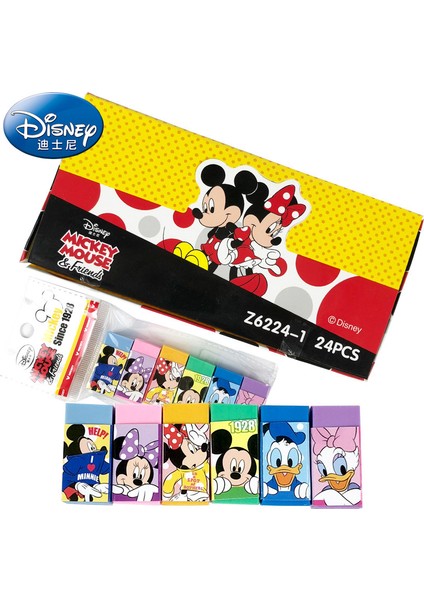 Mickey Disney Kırtasiye Mickey Minnie Pixar Karikatür Kurşun Kalem Silgisi Çocuklar Silgi Noel Hediyeleri Ödülleri Çocuklar Için Silgi Setleri 6 Adet/paket (Yurt Dışından) fiyatları