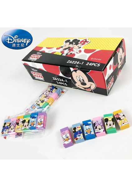 Mickey Disney Kırtasiye Mickey Minnie Pixar Karikatür Kurşun Kalem Silgisi Çocuklar Silgi Noel Hediyeleri Ödülleri Çocuklar Için Silgi Setleri 6 Adet/paket (Yurt Dışından) modelleri