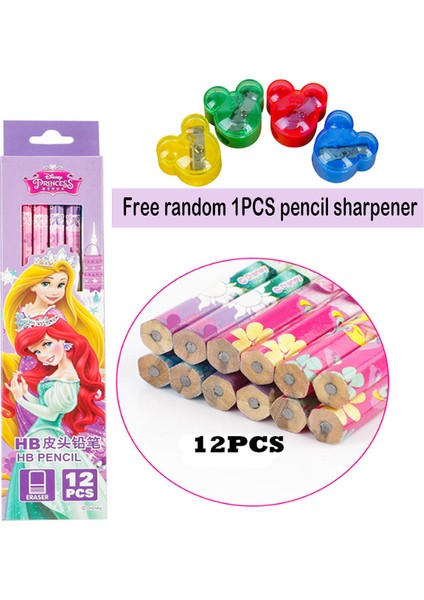 05 Disney Sevimli Mickey Kauçuk Kalem Öğrenci Yazma Malzemeleri Karikatür Kalem Okul Ofis Öğrenme Kırtasiye Ödül Açılış Hediyesi (Yurt Dışından)