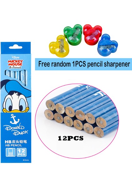 05 Disney Sevimli Mickey Kauçuk Kalem Öğrenci Yazma Malzemeleri Karikatür Kalem Okul Ofis Öğrenme Kırtasiye Ödül Açılış Hediyesi (Yurt Dışından) fırsatları