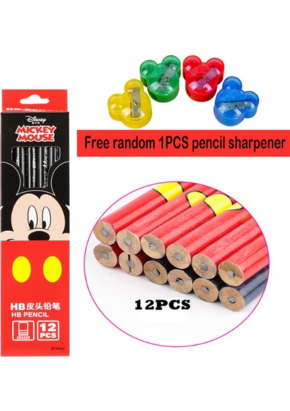 05 Disney Sevimli Mickey Kauçuk Kalem Öğrenci Yazma Malzemeleri Karikatür Kalem Okul Ofis Öğrenme Kırtasiye Ödül Açılış Hediyesi (Yurt Dışından) indirimleri