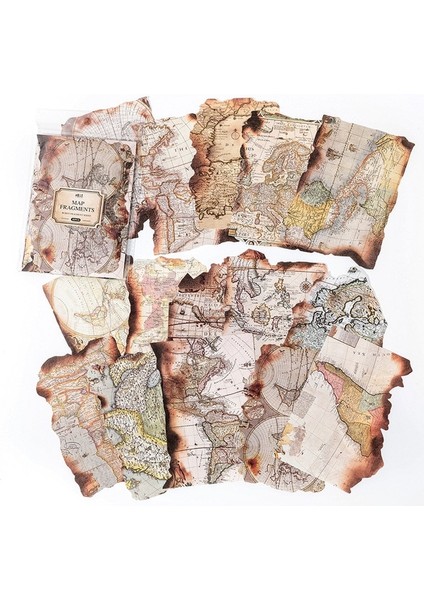 1 Adet 30 Adet Vintage Günlük Kaydı Scrapbooking Malzeme Kağıt Estetik Dekoratif Kraft El Işi Kağıdı Antika Retro Tarzı Not Defteri Hediye (Yurt Dışından)