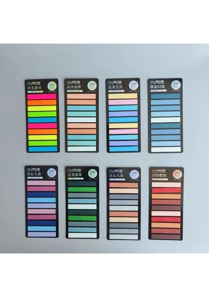 8 Paket 1600 Sayfa 8 Paket 1600 Sayfa Posted It Şeffaf Dizin Kendinden Yapışkanlı Notlar Açıklama Kitapları Kitap Ayraçları Sekmeler Yeniden Kullanılabilir Bloknot Kırtasiye (Yurt Dışından)