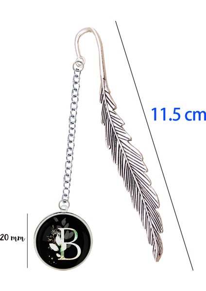 Stil 6 Metal Imi Kitap Ayracı Majuscule Harfler Kolye Çiçek Dekor ile Alfabe Okuma Malzemeleri Hediye Için Kişiselleştirilmiş Isim Tasarımı (Yurt Dışından) indirimleri