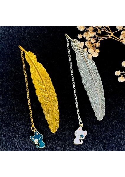 2 Adet Set 2 Adet Sevimli Kedi Kitap Ayracı Kore Kawaii Estetik Kırtasiye Kızlar Hediye Dıy Dekorasyon Pretty Metal Pirinç Tüy Kitap Ayracı (Yurt Dışından) indirimleri