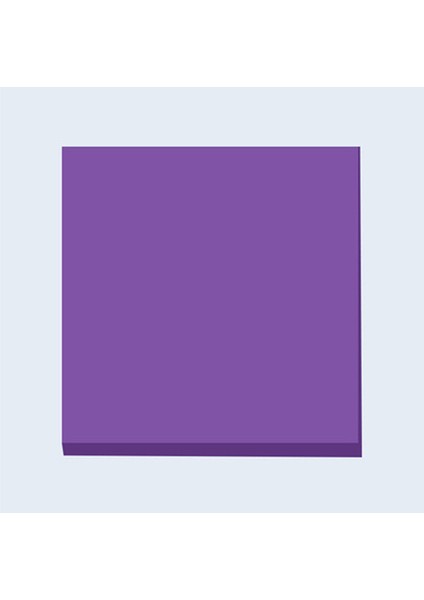 Mor 1 Adet Yaratıcı Renk 100 Sayfa Sevimli Yapışkan Not Öğrenci Kağıt Tuğla Mone Pad 51X51 mm Stickies Çocuk Hediyeler Ofis Okul Malzemeleri (Yurt Dışından)