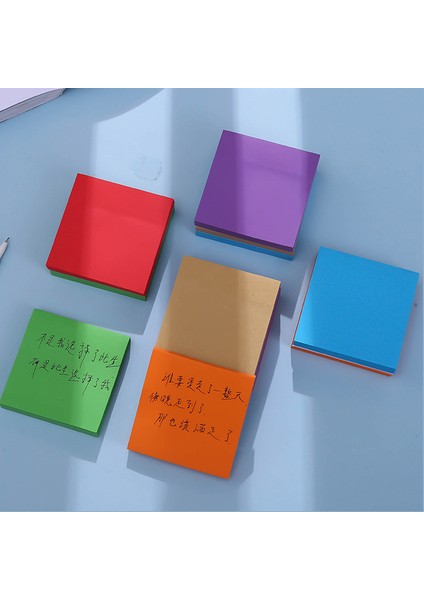 Mor 1 Adet Yaratıcı Renk 100 Sayfa Sevimli Yapışkan Not Öğrenci Kağıt Tuğla Mone Pad 51X51 mm Stickies Çocuk Hediyeler Ofis Okul Malzemeleri (Yurt Dışından) indirimleri